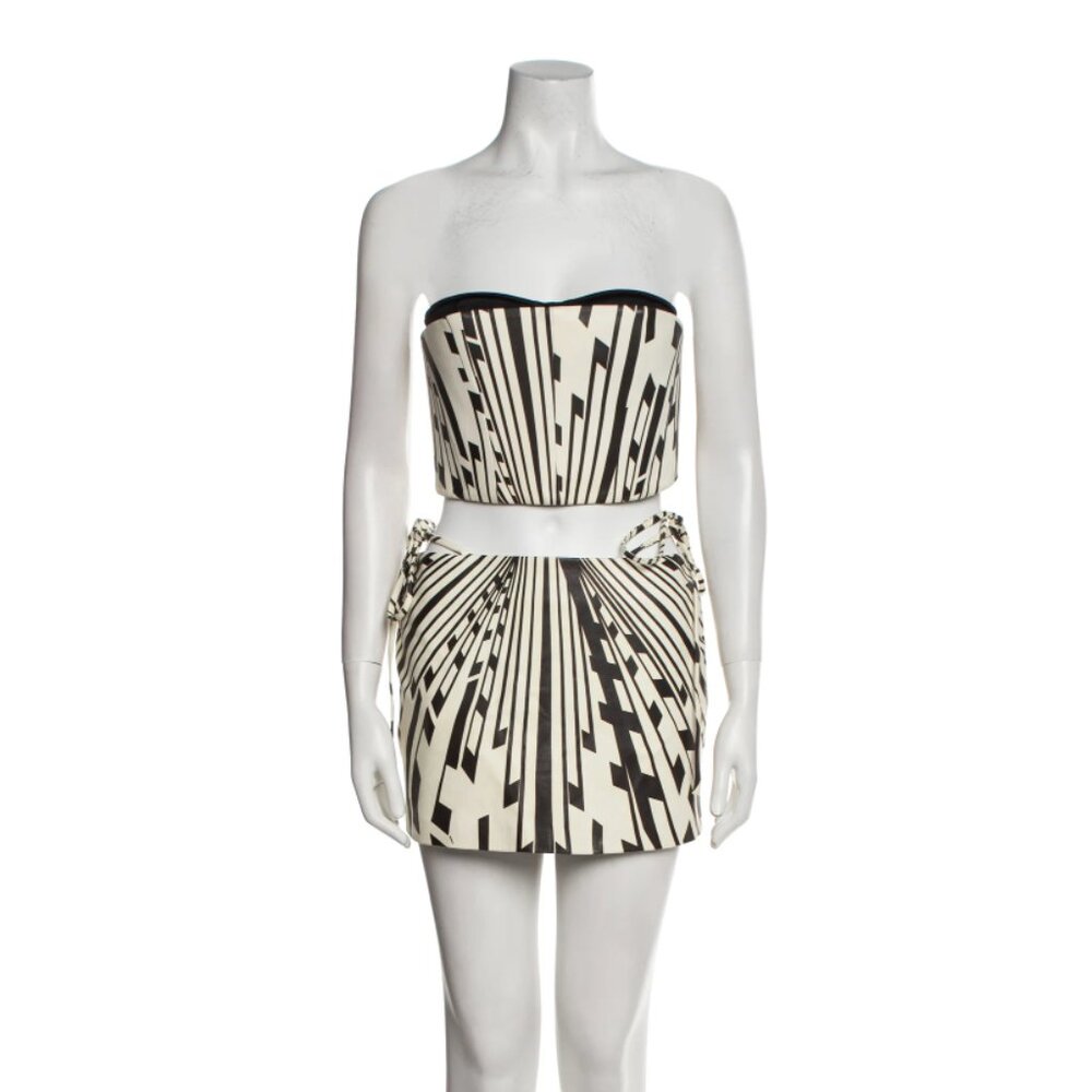 LaQuan Smith leather top